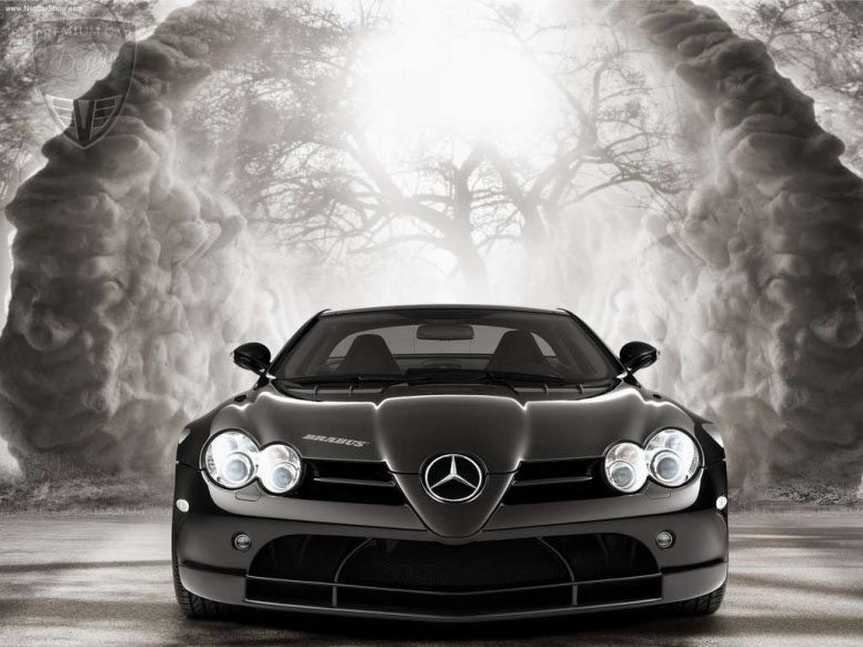 MERCEDES-BENZ SLR MCLAREN C199 Roadster Brabus Tuning  MERCEDES-BENZ SLR MCLAREN C199 Roadster Brabus Tuning