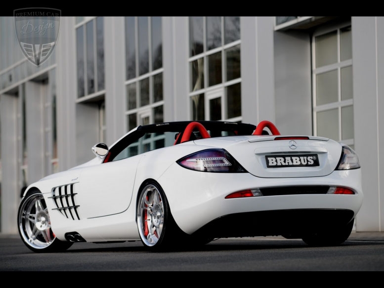 MERCEDES-BENZ SLR MCLAREN C199 Roadster Brabus Tuning  MERCEDES-BENZ SLR MCLAREN C199 Roadster Brabus Tuning