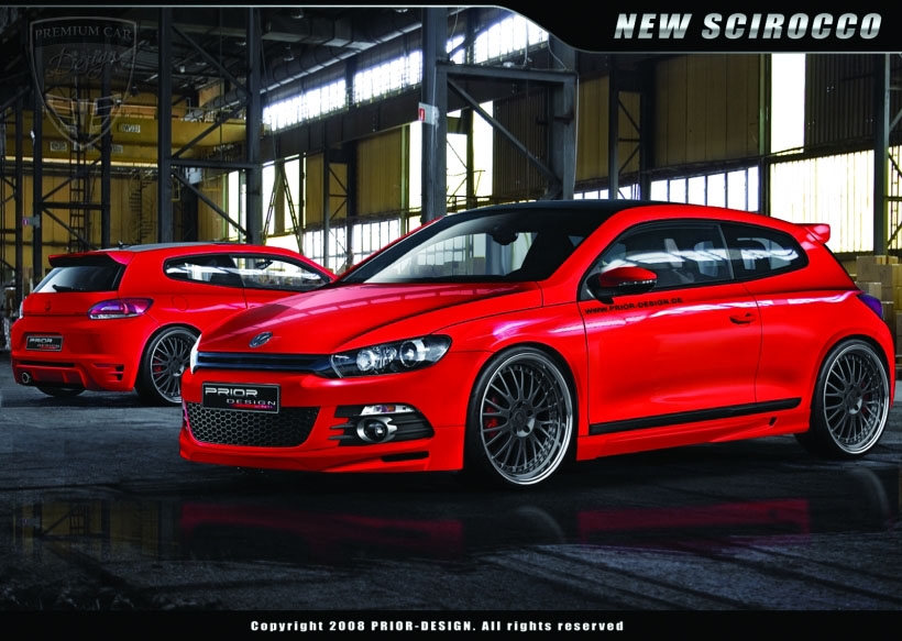 VOLKSWAGEN Scirocco Coupé Prior-Design Tuning 