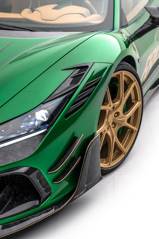 FERRARI F8 Tributo Coupé/ Speeder Mansory Tuning  FERRARI F8 Tributo Coupé/ Speeder Mansory Tuning
