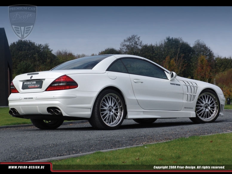 MERCEDES-BENZ SL R230 Roadster Prior-Design Tuning  MERCEDES-BENZ SL R230 Roadster Prior-Design Tuning