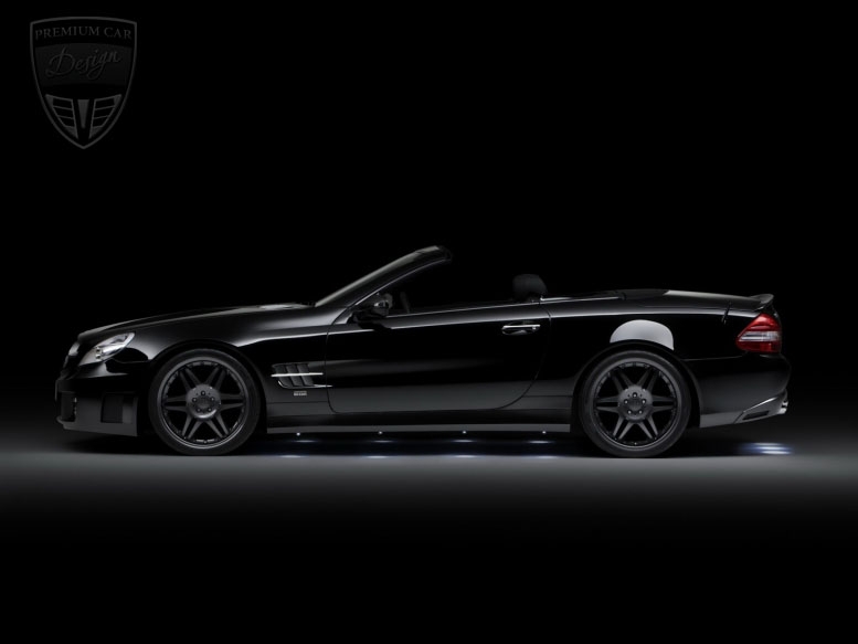 MERCEDES-BENZ SL R230 Facelift Roadster Brabus Tuning  MERCEDES-BENZ SL R230 Facelift Roadster Brabus Tuning