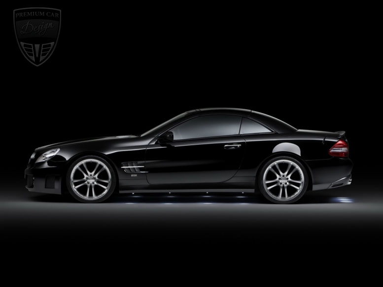 MERCEDES-BENZ SL R230 Facelift Roadster Brabus Tuning  MERCEDES-BENZ SL R230 Facelift Roadster Brabus Tuning