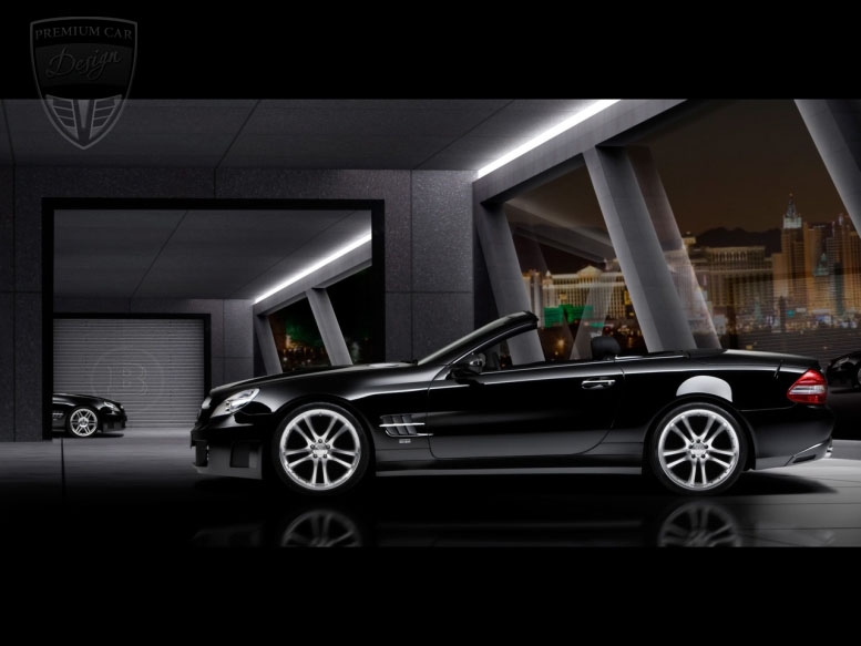 MERCEDES-BENZ SL R230 Roadster Brabus Tuning  MERCEDES-BENZ SL R230 Roadster Brabus Tuning