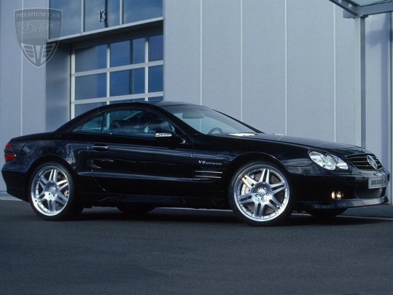MERCEDES-BENZ SL R230 Roadster Brabus Tuning  MERCEDES-BENZ SL R230 Roadster Brabus Tuning