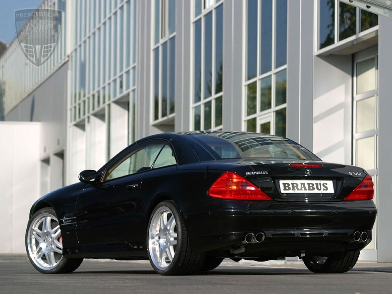 MERCEDES-BENZ SL R230 Roadster Brabus Tuning  MERCEDES-BENZ SL R230 Roadster Brabus Tuning