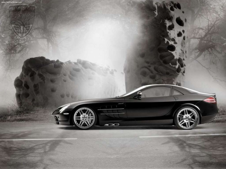 MERCEDES-BENZ SLR MCLAREN C199 Roadster Brabus Tuning  MERCEDES-BENZ SLR MCLAREN C199 Roadster Brabus Tuning