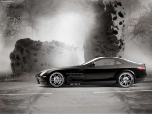 MERCEDES-BENZ SLR MCLAREN C199 Roadster Brabus Tuning  MERCEDES-BENZ SLR MCLAREN C199 Roadster Brabus Tuning