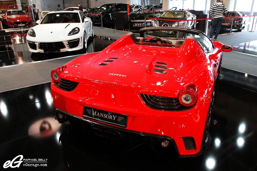 FERRARI 458 Italia Coupé/Cabriolet Mansory Tuning  FERRARI 458 Italia Coupé/Cabriolet Mansory Tuning