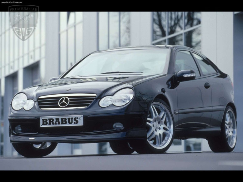 MERCEDES-BENZ CLC CL 203 Sportcoupé Brabus Tuning  MERCEDES-BENZ CLC CL 203 Sportcoupé Brabus Tuning