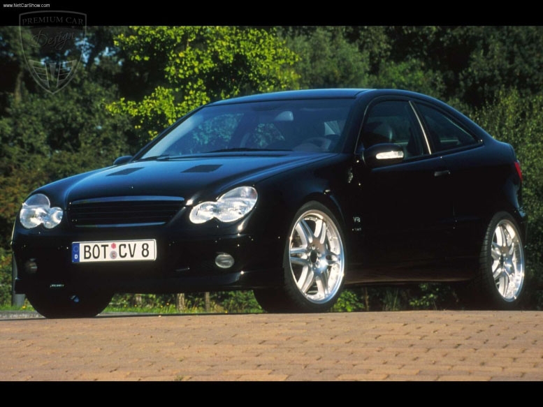 MERCEDES-BENZ CLC CL 203 Sportcoupé Brabus Tuning  MERCEDES-BENZ CLC CL 203 Sportcoupé Brabus Tuning