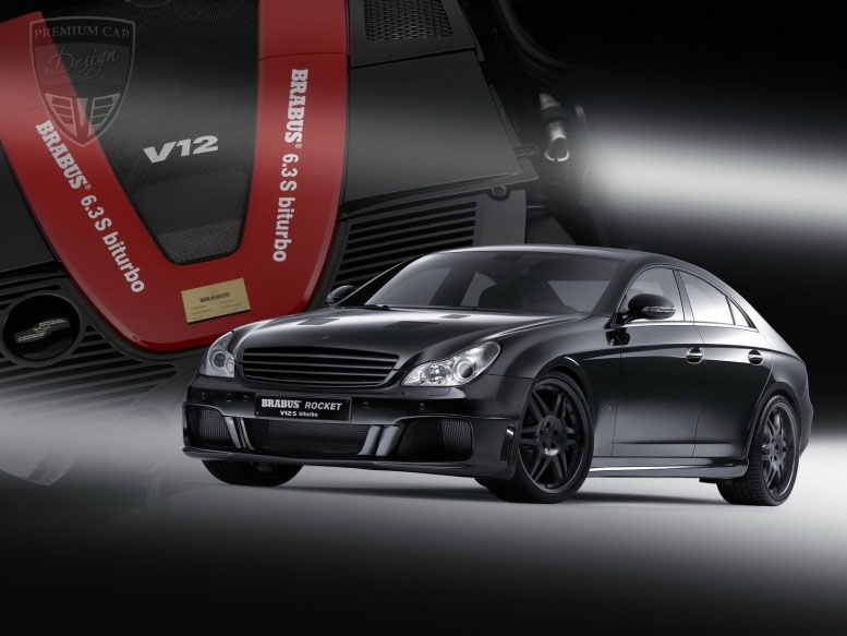 MERCEDES-BENZ CLS C219 Coupé Brabus Tuning  MERCEDES-BENZ CLS C219 Coupé Brabus Tuning