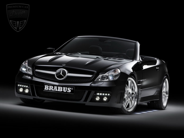 MERCEDES-BENZ SL R230 Facelift Roadster Brabus Tuning  MERCEDES-BENZ SL R230 Facelift Roadster Brabus Tuning