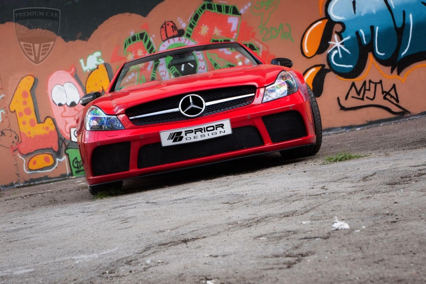 MERCEDES-BENZ SL R230 Facelift Roadster Prior-Design Tuning  MERCEDES-BENZ SL R230 Facelift Roadster Prior-Design Tuning