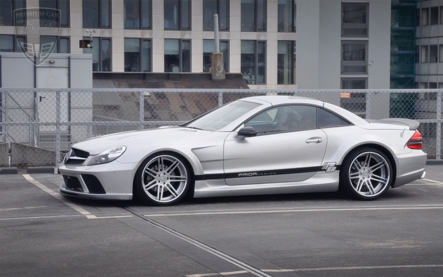 MERCEDES-BENZ SL R230 Facelift Roadster Prior-Design Tuning  MERCEDES-BENZ SL R230 Facelift Roadster Prior-Design Tuning