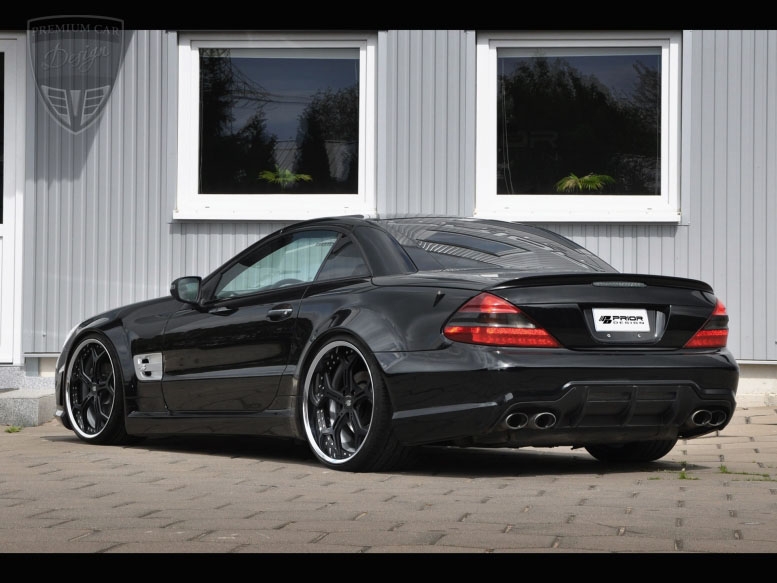 MERCEDES-BENZ SL R230 Facelift Roadster Prior-Design Tuning  MERCEDES-BENZ SL R230 Facelift Roadster Prior-Design Tuning