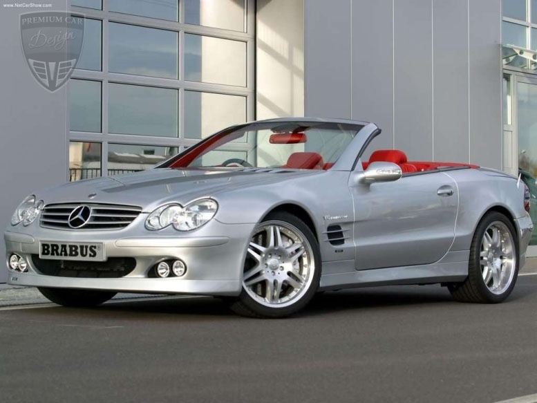 MERCEDES-BENZ SL R230 Roadster Brabus Tuning  MERCEDES-BENZ SL R230 Roadster Brabus Tuning