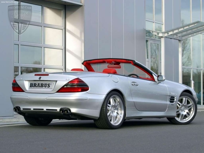 MERCEDES-BENZ SL R230 Roadster Brabus Tuning  MERCEDES-BENZ SL R230 Roadster Brabus Tuning
