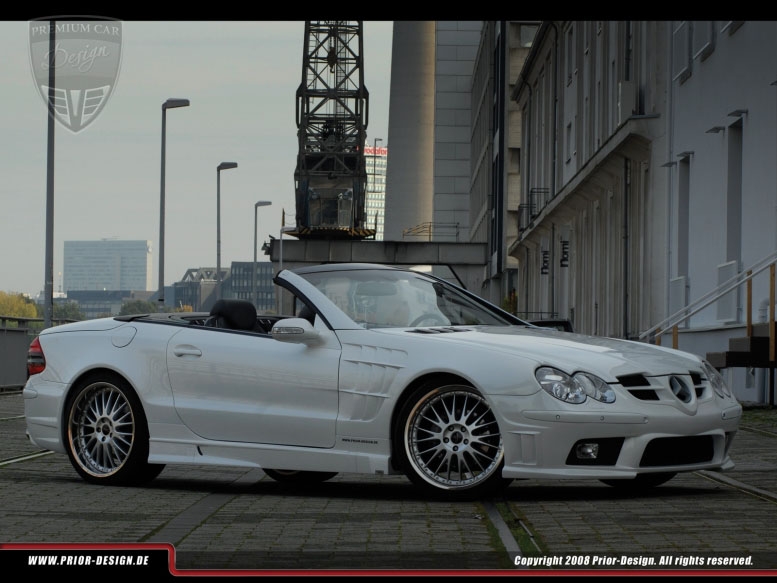 MERCEDES-BENZ SL R230 Roadster Prior-Design Tuning  MERCEDES-BENZ SL R230 Roadster Prior-Design Tuning