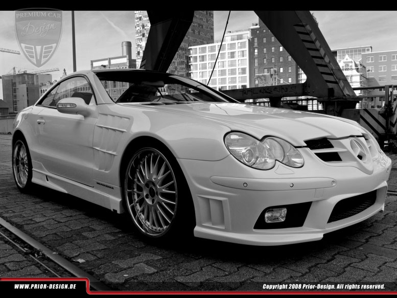 MERCEDES-BENZ SL R230 Roadster Prior-Design Tuning  MERCEDES-BENZ SL R230 Roadster Prior-Design Tuning