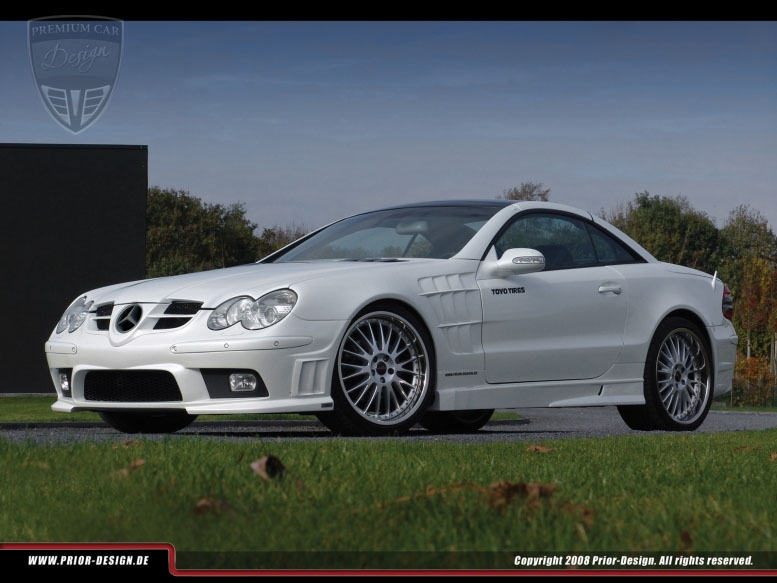 MERCEDES-BENZ SL R230 Roadster Prior-Design Tuning  MERCEDES-BENZ SL R230 Roadster Prior-Design Tuning