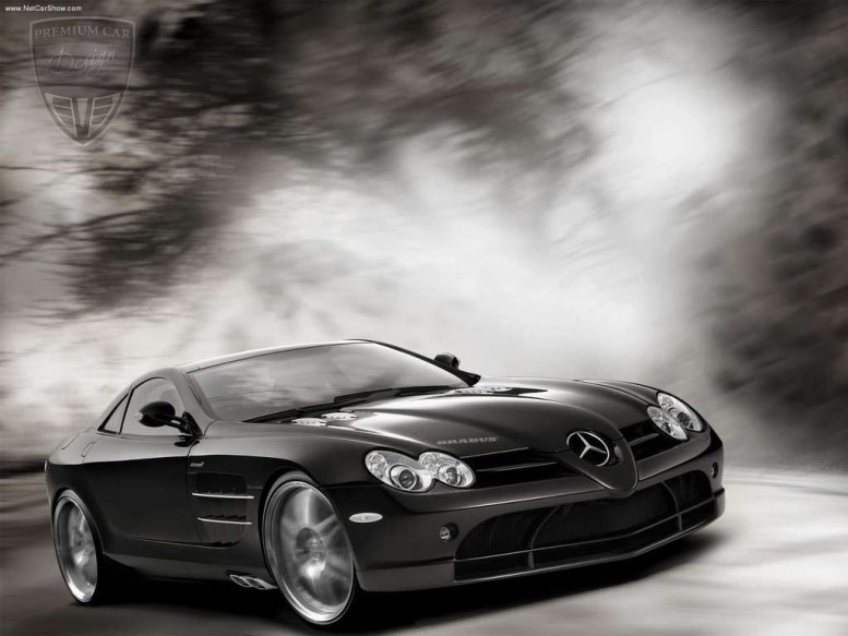 MERCEDES-BENZ SLR MCLAREN C199 Roadster Brabus Tuning  MERCEDES-BENZ SLR MCLAREN C199 Roadster Brabus Tuning