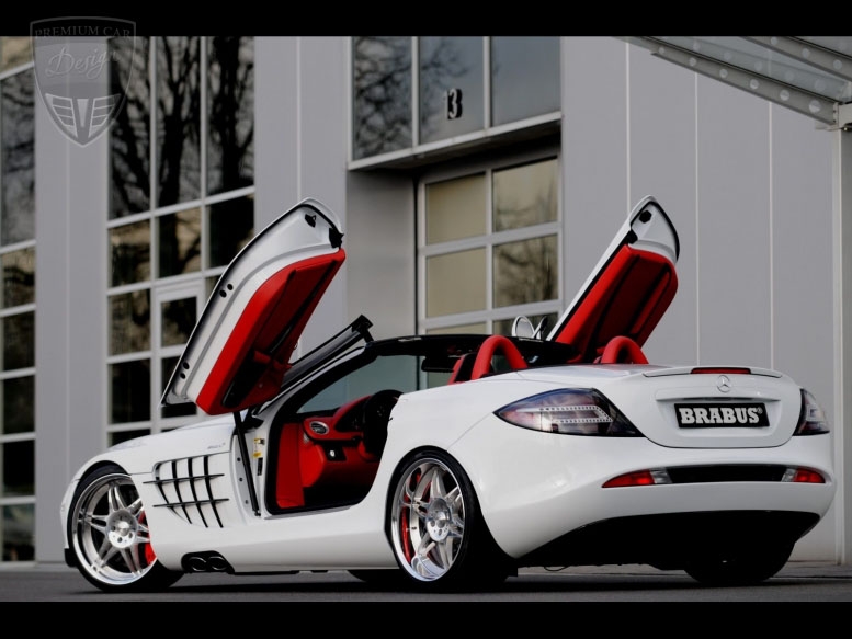 MERCEDES-BENZ SLR MCLAREN C199 Roadster Brabus Tuning  MERCEDES-BENZ SLR MCLAREN C199 Roadster Brabus Tuning