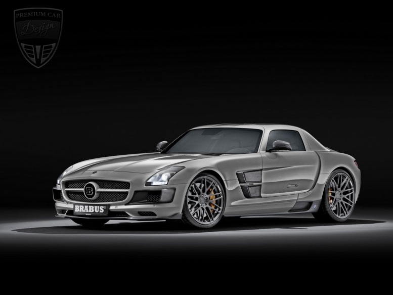 MERCEDES-BENZ SLS C197 Coupe Brabus Tuning  MERCEDES-BENZ SLS C197 Coupe Brabus Tuning